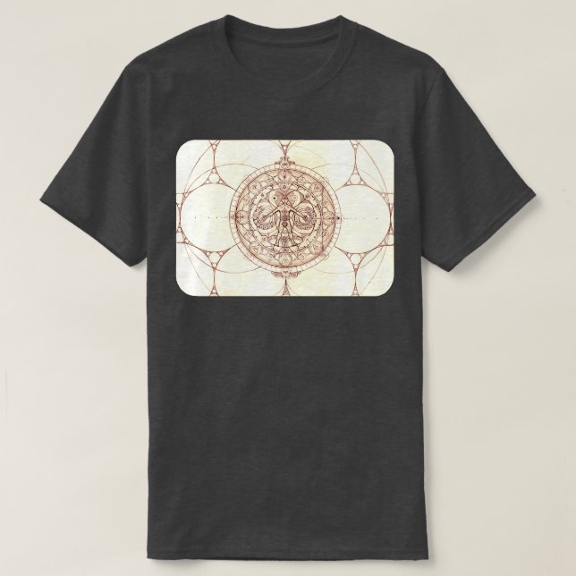 Camiseta Grounding Sigil (Frente do Design)