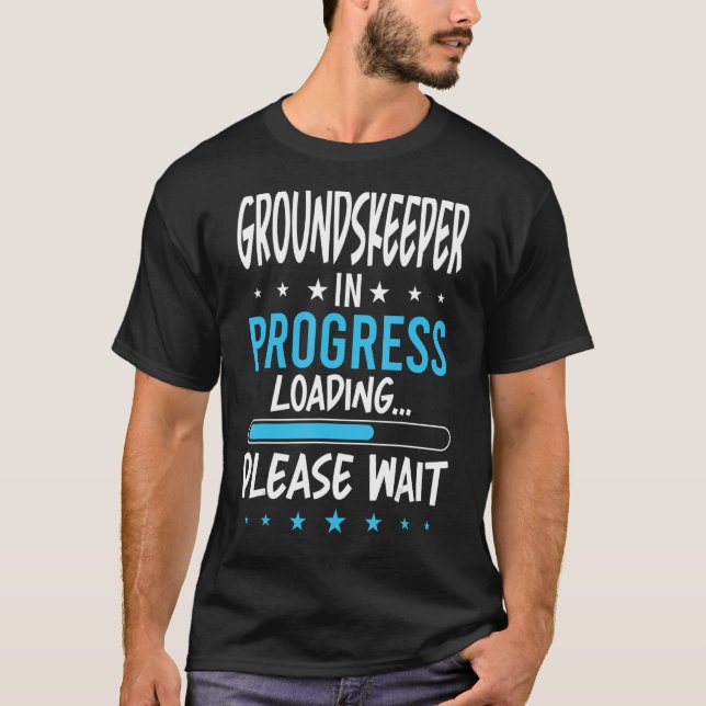 Camiseta Groundskeeper em andamento (Frente)