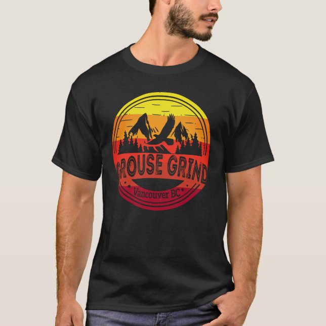 Camiseta Grouse Grind Vancouver BC Canada Caminho Moun (Frente)