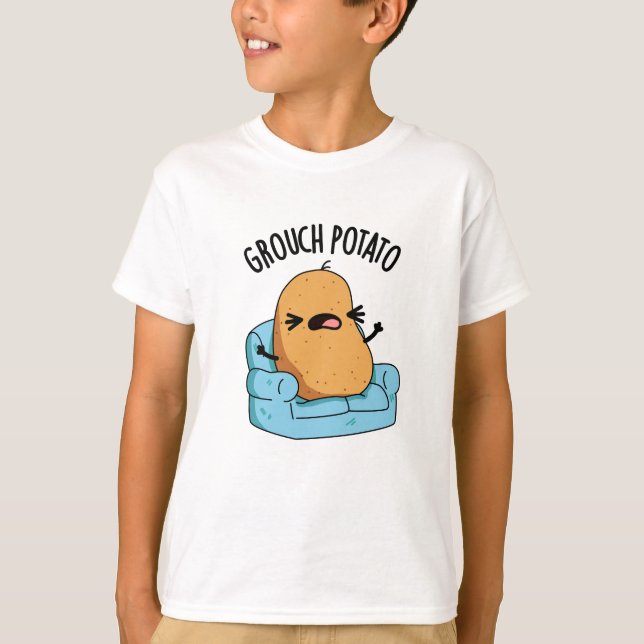 Camiseta Groutato Potato Funny Veggie Puns (Frente)