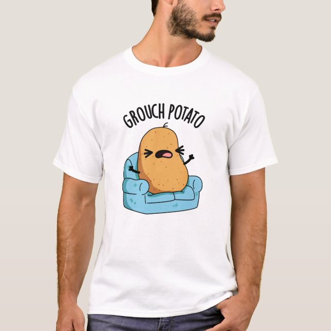 Camiseta Groutato Potato Funny Veggie Puns (Frente)