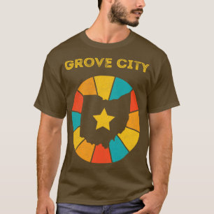 Camiseta Grove City Ohio Vintage - Vintage angustiada Souve