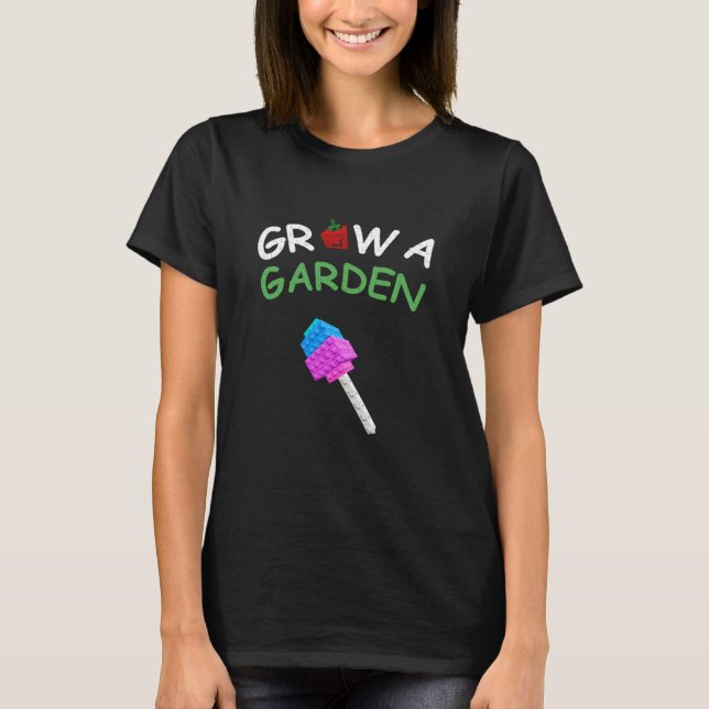 Camiseta Grow A Garden Magic Candy Blossom Gamer Aesthetic  (Frente)