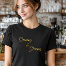Growing & Glowing Gold Gradient Typography