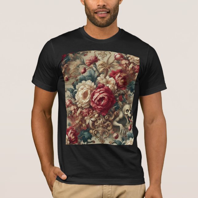 Camiseta Growing Grotesque – Gothic Wearable Art (Frente)