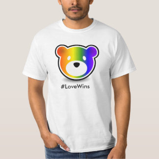 Camiseta GROWLr #LoveWins Light