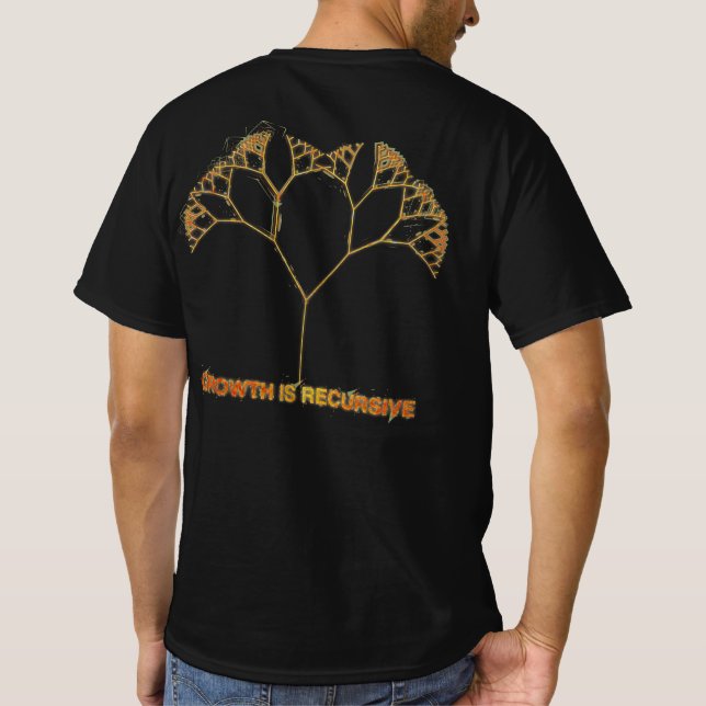 CAMISETA GROWTH_IS_RECURSIVE (Verso)