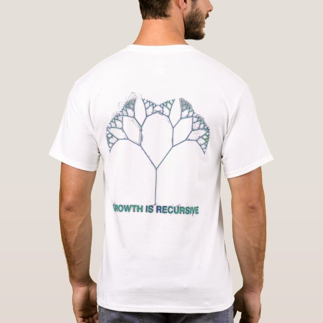 CAMISETA GROWTH_IS_RECURSIVE (Verso)