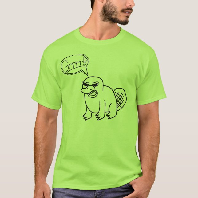 Camiseta GRR Platypus! (Frente)