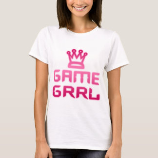 Camiseta grrl do jogo