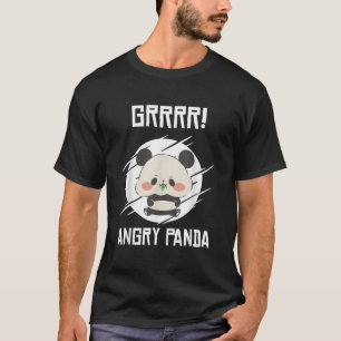 Camiseta Grrr Pandas Irritados Panda Selvagem Bambu