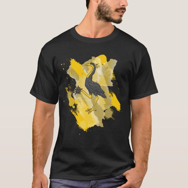 Camiseta Grua de Arranhura de Ansteorra (Frente)