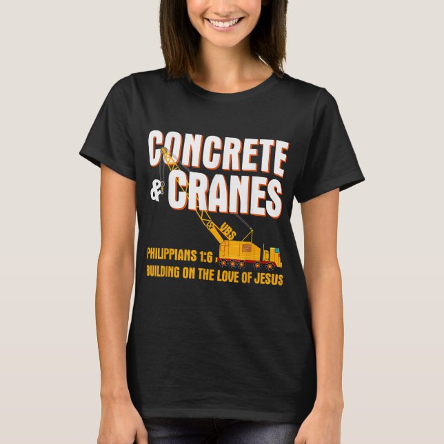 Camiseta Gruas Concretas VBS Edifício Amor Jesus (Frente)