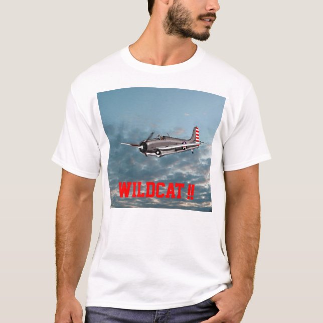 Camiseta Grumman Wildcat 1942 (Frente)