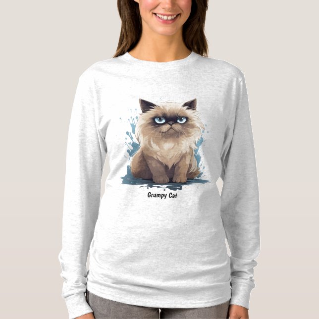 Camiseta Grump cat Mug (Frente)