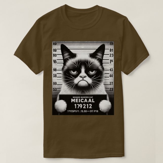 Camiseta Grump Cat TSirt (Frente do Design)