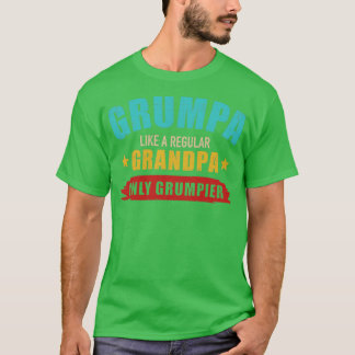 Camiseta Grumpa, como vovô normal, só o Grumpier Vintage