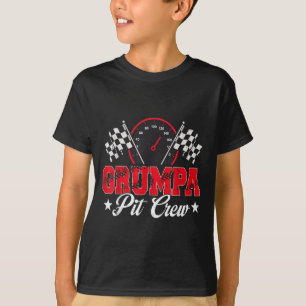 Camiseta Grumpa da família de corridas de Festas de anivers