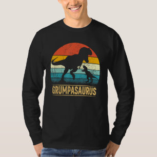 Camiseta Grumpa Saurus T Rex Dinossauro Grumpasaurus Pai