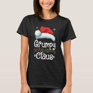 Camiseta Grumpy Claus, Família Correspondendo Grumpy Claus 