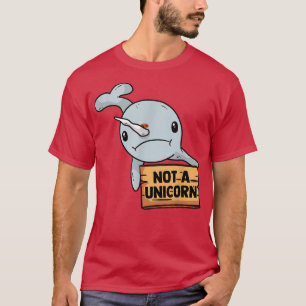 Camiseta Grumpy Narwhal Hilarious Dizendo Unicorn Estilo Lo