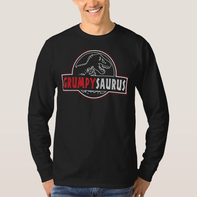 Camiseta Grumpysaurus Rex Dinosaur Grumpy Surus (Frente)