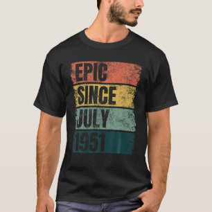 Camiseta Grunge 70 Aniversário Idea 70 Anos Epic Desde