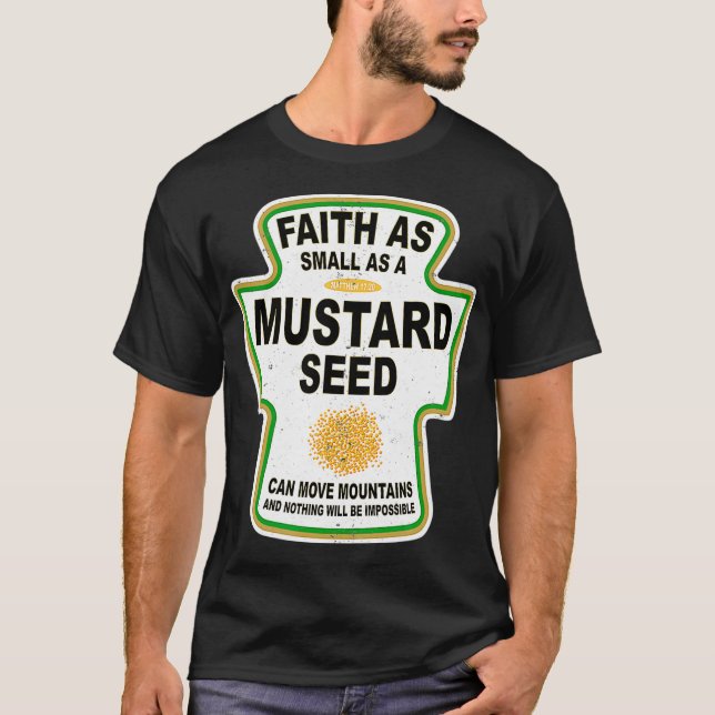 Camiseta Grunge Christian Seed of Mostard Faith Jesus Camis (Frente)