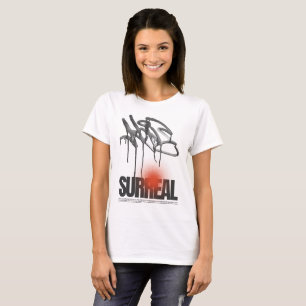 Camiseta Grunge de Grafite surreal - Arte de rua urbana