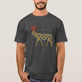 Camiseta Grunge de Kemetic: Hethert-Porca, a vaca celestial