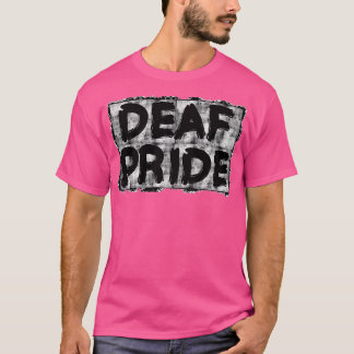 Camiseta Grunge do Orgulho Surdo