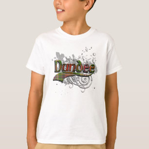 Camiseta Grunge do Tartan de Dundee