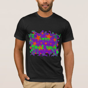 Camiseta Grunge fascinado do "t-shirt seu texto"
