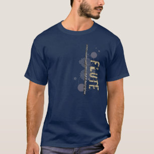 Camiseta Grunge Flute