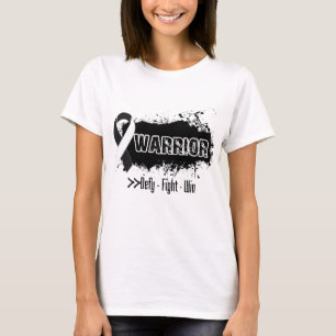 Camiseta Grunge - GUERREIRO - cancer Carcinoid