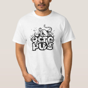 Camiseta Grunge Octopus T-Shirt