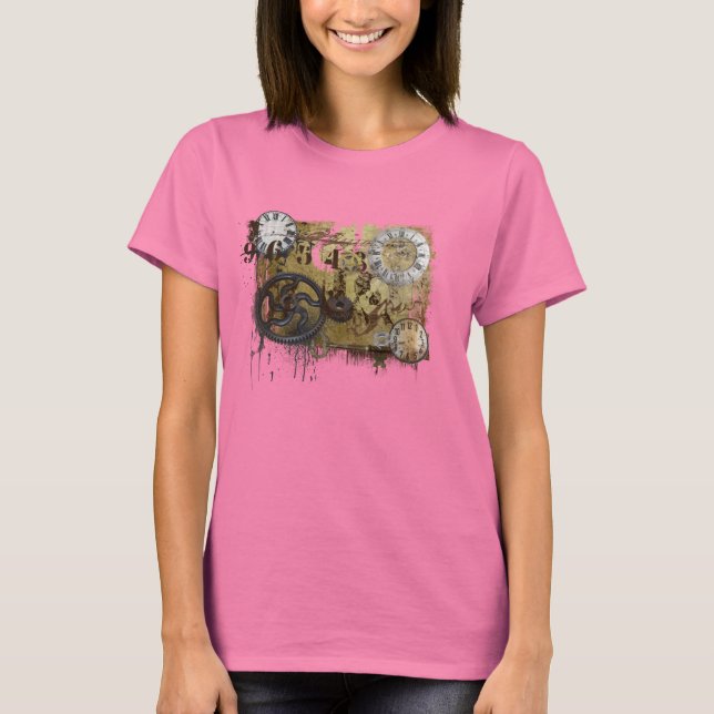 Camiseta Grunge Steampunk (Frente)