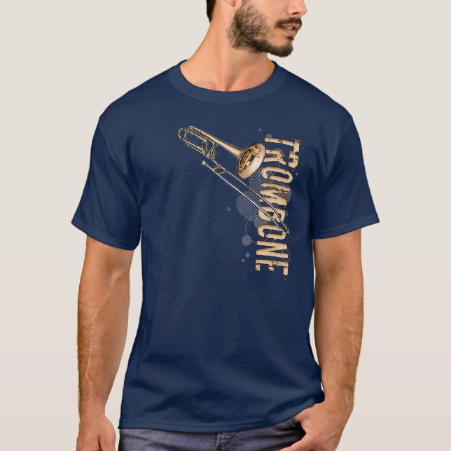 Camiseta Grunge Trombone (Frente)