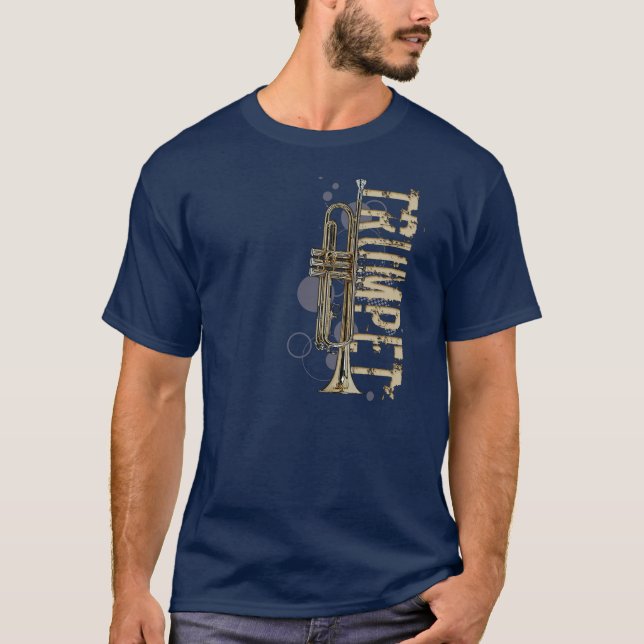Camiseta Grunge Trumpet (Frente)
