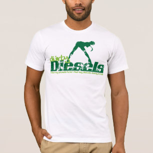 Camiseta Grunge verde dos diesel de Durty