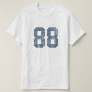 Camiseta Grungy Faded 88 Azul