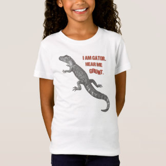 Camiseta Grunhido do jacaré