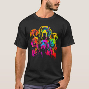 Camiseta Grupo 1 de Ponteiros Curtos de Cão Alemão