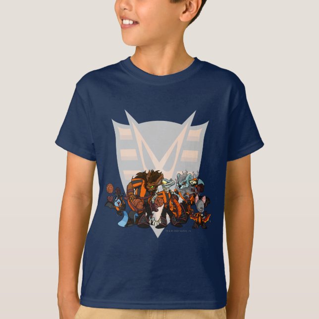 Camiseta Grupo assombrado equipe das madeiras (Frente)