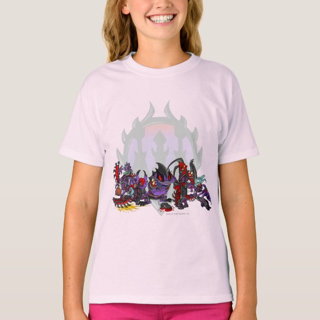 Camiseta Grupo da citadela de Darigan da equipe (Frente)