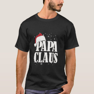 Camiseta Grupo da Família de Natal do PAPA Claus Santa Hat