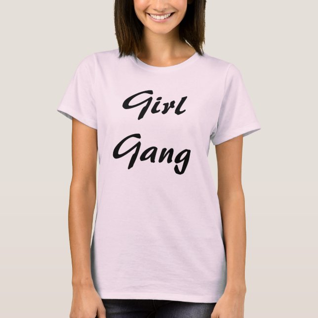 Camiseta Grupo da menina (Frente)