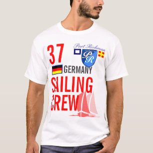 Camiseta Grupo da navigação de Alemanha náutico