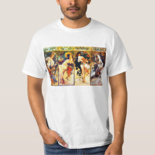 Camiseta Grupo das estações o ò pelo t-shirt de Mucha
