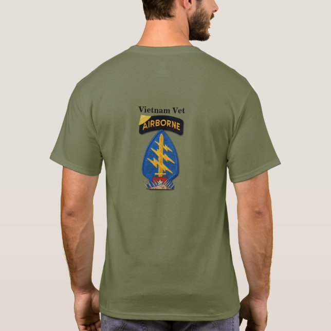 Camiseta Grupo das Forças Especiais 5 - Guerra Verde do Ber (Verso)